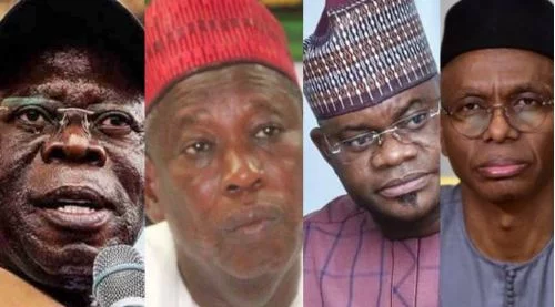 Nigerians React As Oshiomhole, Ganduje, Yahaya Bello Make US Visa Ban List