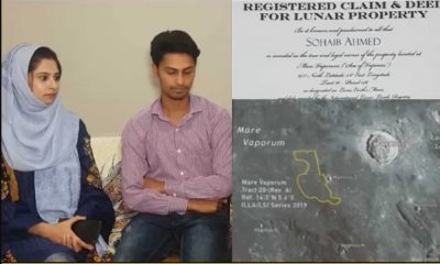 Pakistani Man Shocks All, Buys Land On Moon As Wedding Gift For Wife (Photos)