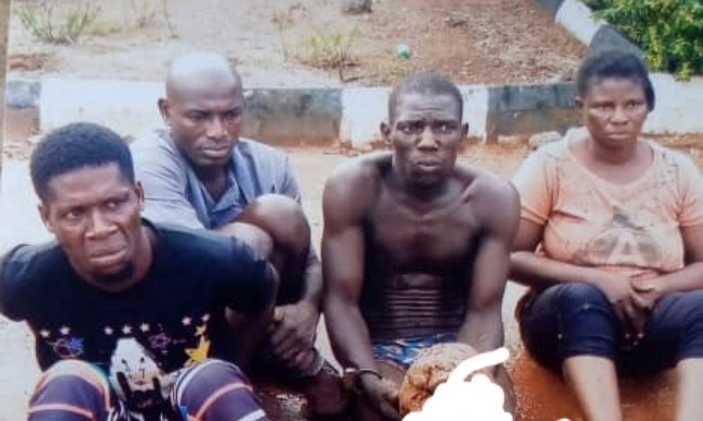 Police Arrest Four With Human Skull In Ogun