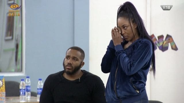 BBNaija: Erica Ignores Kiddwaya's Father, Terry Waya