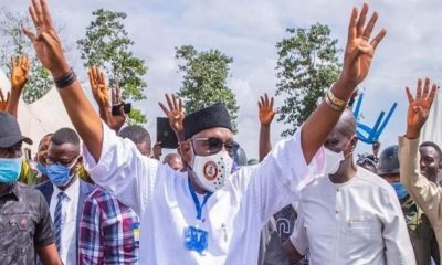 BREAKING: Akeredolu Sworn In As Ondo Governor For Second Term