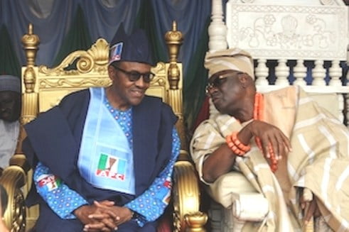 What President Buhari Told Oba Of Lagos On His 77th Birthday
