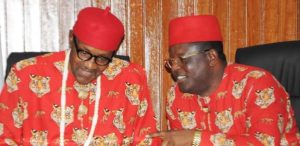 Biafra: Umahi Opens Up On 'Relationship' With IPOB During Meeting With Buhari
