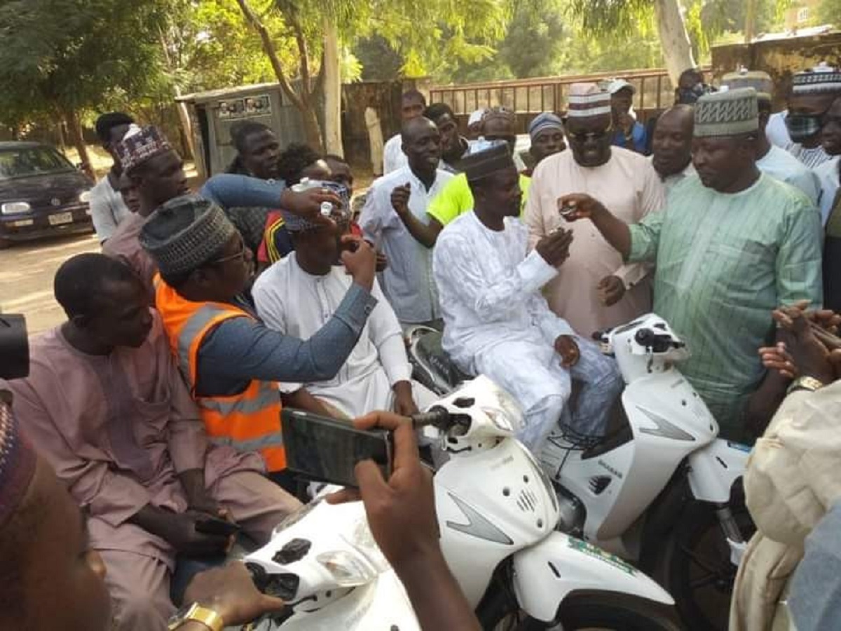 Ganduje’s aide empowers youth with donkeys