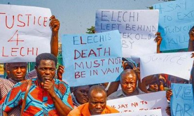 JUST IN: Newspaper Vendors Protest Over Killing Of Member By Gbajabiamila's Aide