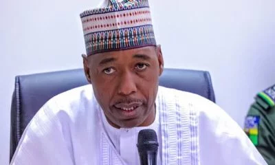 Gov. Zulum Withdraws Name From List Of Commissioner-nominees Submitted To Borno State House Of Assembly