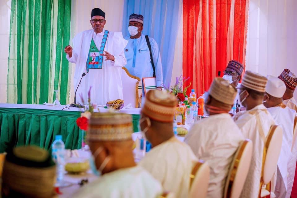 What Buhari Said During APC NEC Meeting In Abuja