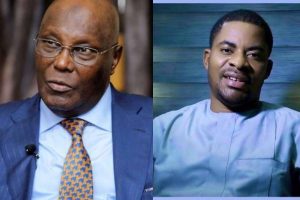 Deji Adeyanju Roasts Atiku For 'Running' To Dubai