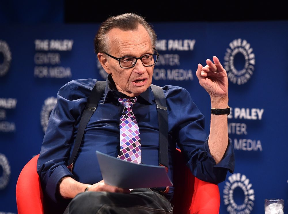 Former CNN Anchor, Larry King Test Positive For COVID-19, Hospitalized