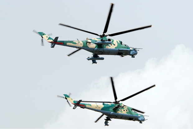 NAF Jets Bomb Scores Of Terrorists To Death Between Kaduna And Niger States