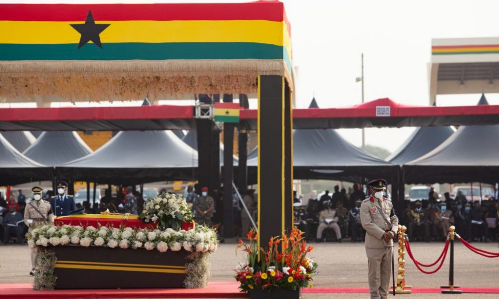 Former Ghanaian President Rawlings Laid To Rest