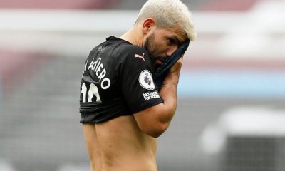 Man City’s Aguero Tests Positive For COVID-19