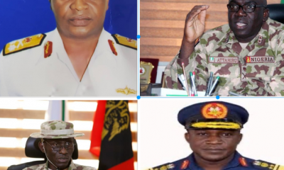 Profile Of New Service Chiefs Appointed By Buhari