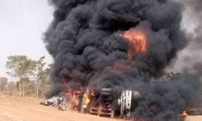 An oil tanker exploded in the Gawu area of ​​the Federal Capital Territory, Abuja