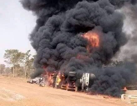 An oil tanker exploded in the Gawu area of ​​the Federal Capital Territory, Abuja