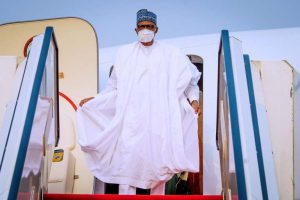 President Buhari Returns To Abuja From Dubai