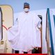 President Buhari Returns To Abuja From Dubai