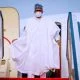 President Buhari Returns To Abuja From Dubai