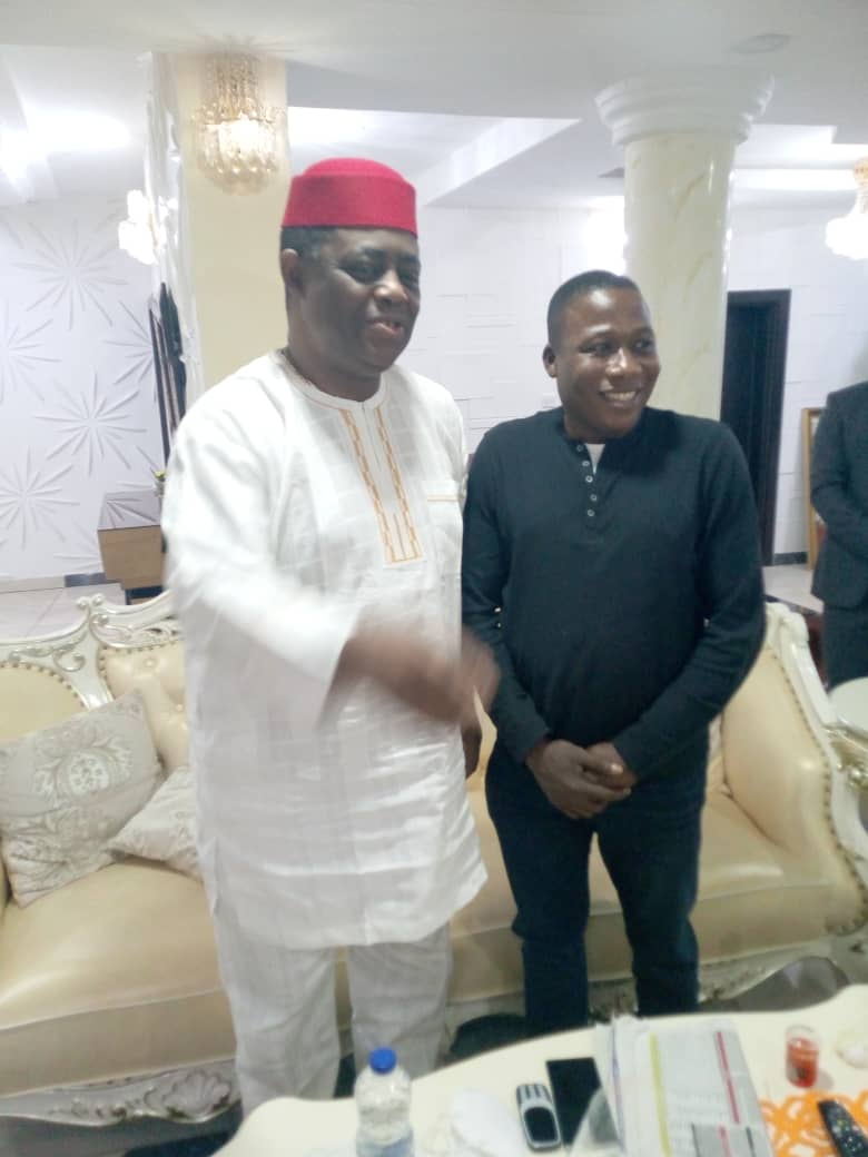 Herdsman Killings: Fani-Kayode Meets Sunday Igboho [Photos]