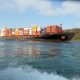 The M/V Mozart container ship is seen near Durban, South Africa, Sept. 16, 2020. (Reuters Photo)