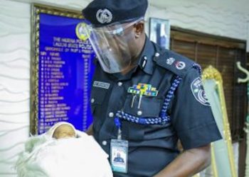 Lagos Police Commissioner Adopts New Born Baby