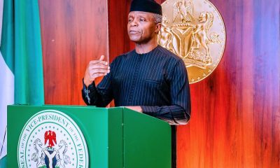 Osinbajo Wants Judges To Be Paid The Same Wages As Federal Lawmakers