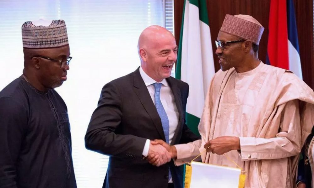 Buhari Reacts To Amaju Pinnick's Election Into FIFA Council