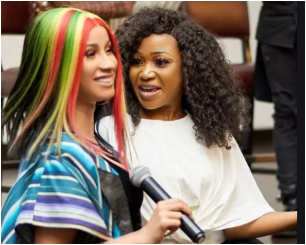 Cardi B and Akuapem Poloo