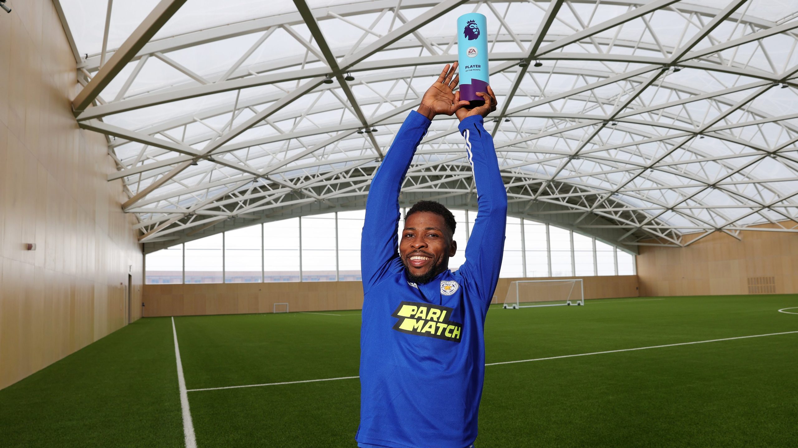 Kelechi Iheanacho emerges premier league player of the month