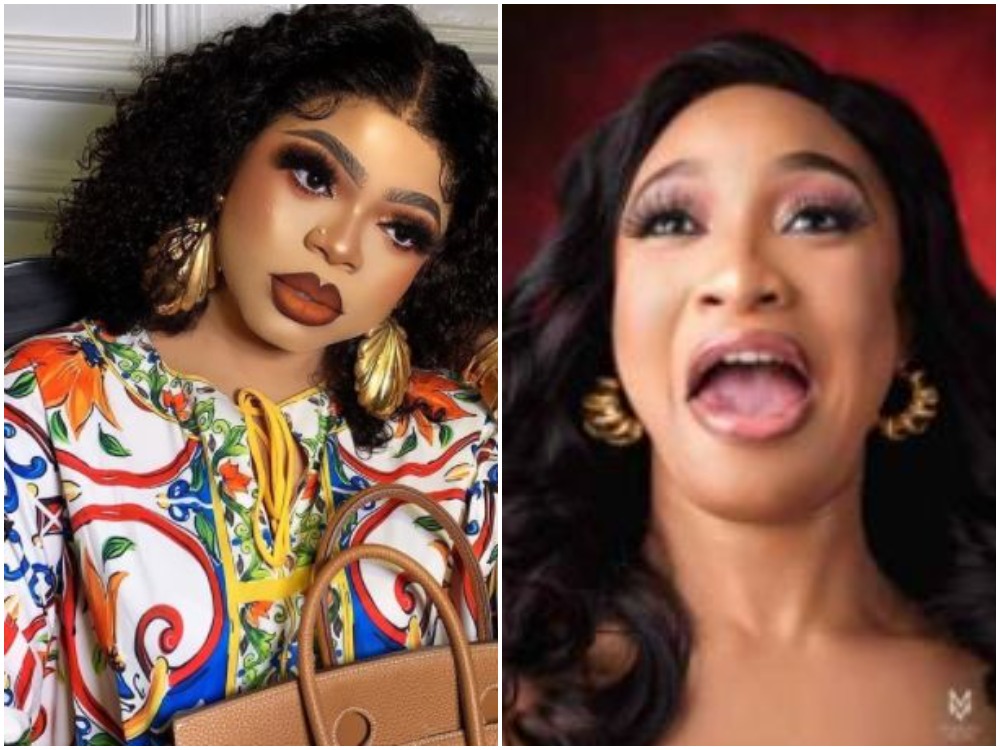 Tonto Dikeh Unfollows Bobrisky