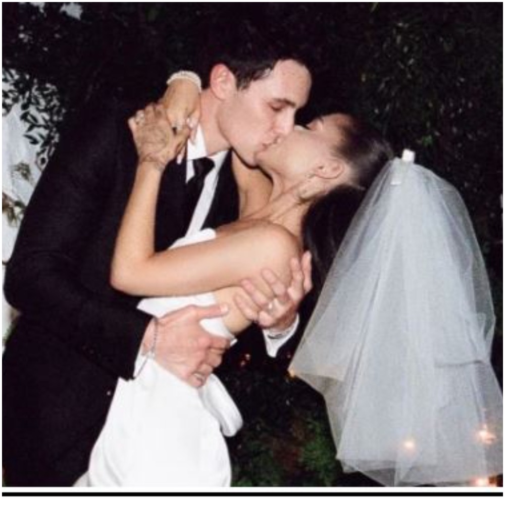 Ariana Grande Shares Stunning Wedding Photos After Marrying Dalton