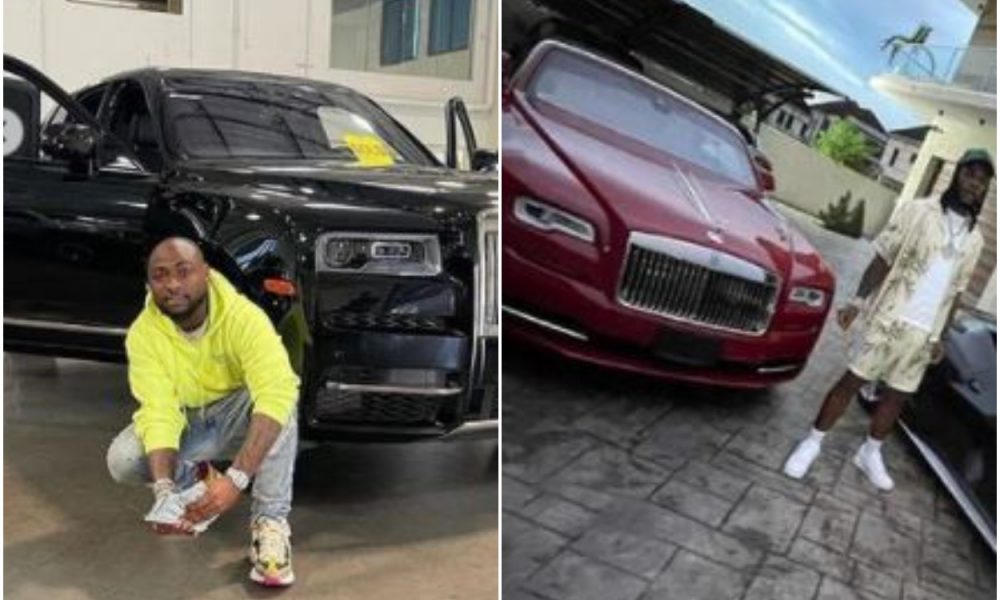 Burna Boy's PA , Manny Reveals The Unknown About His Rolls Royce To Shade Davido Who Recently Bought His