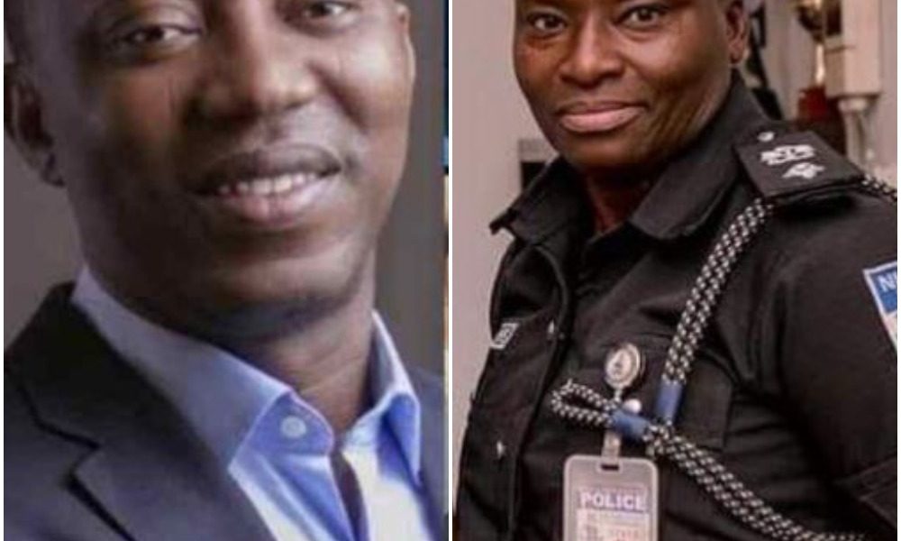 Face Of Female Officer That Shot Sowore in Abuja |Photo