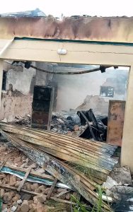Fire Razes INEC Office In Enugu