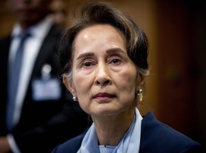 Myanmar President Aung San Suu Kyi (Photo: Koen Van WEEL / ANP / AFP)