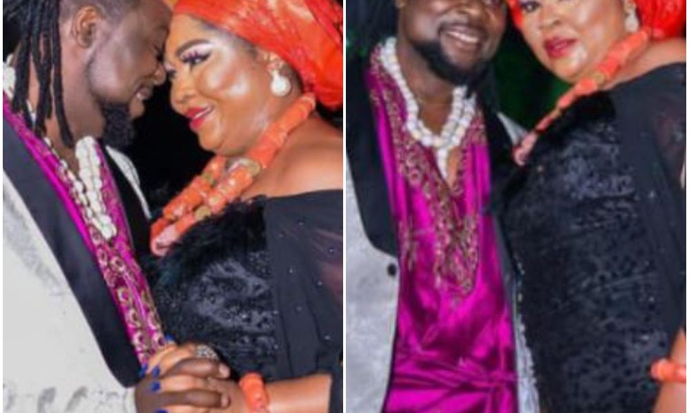 Nigerians Drag Regina Daniel's Mother, Rita After She Secretly Marries Her Young Lover |Photos