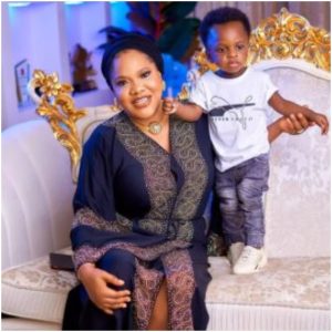 Actress, Toyin Abraham Celebrates Her Son, Ire On Children's Day