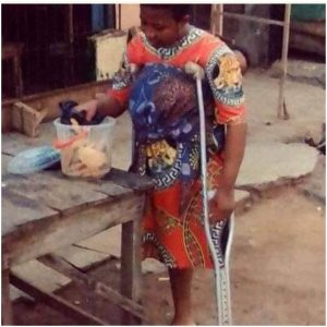 Nigerian Man Batters Amputee Nursing Wife, Sends Her And Baby Away |Photos