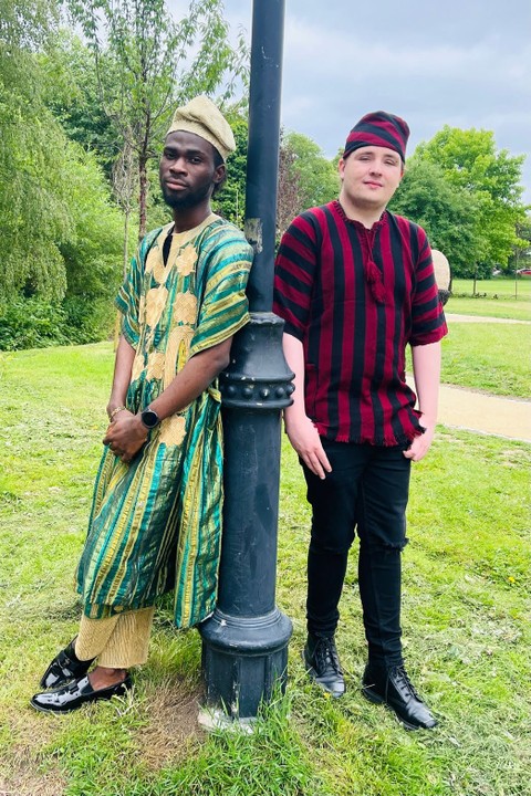 Nigerian Student Causes Stir With Photos Of His White Friends In Babariga
