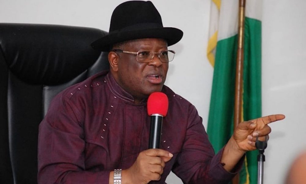 18 Days To Tenure End, Umahi Swears In New Commissioners
