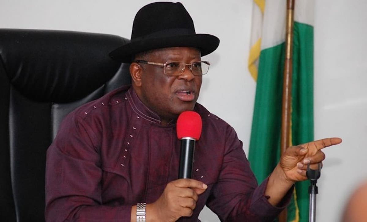18 Days To Tenure End, Umahi Swears In New Commissioners