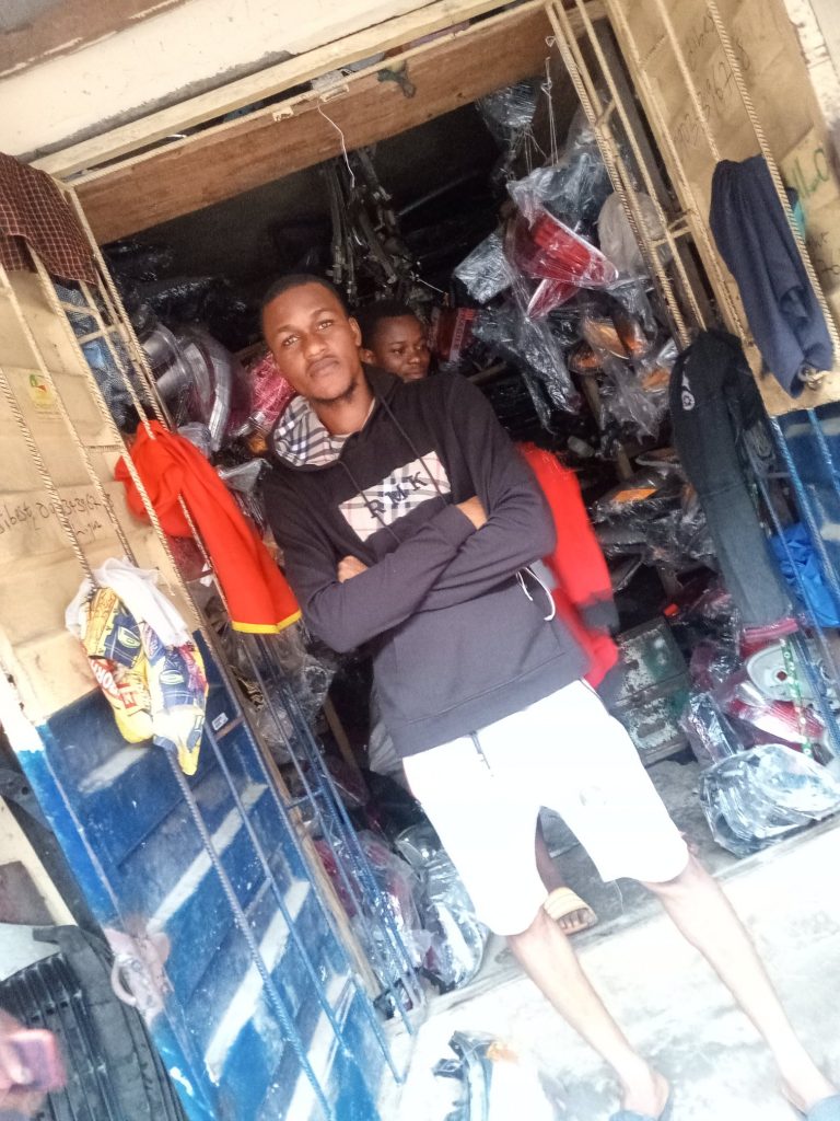 Sad! 24-Year-Old Auto Parts Dealer Loses His Shop To Fire That Gutted Ladipo Market In Lagos |Photos