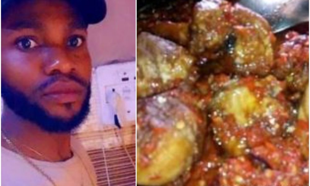 Nigerian Chef Dedicates A Pot Of Turkey Stew To His Mum On Father's Day