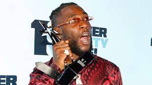  Burna Boy Makes History, Wins Best International Act Thrice In A Row
