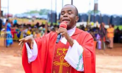 'Tinubu Is Not A Beggar Like Many Politicians Who Almost Committed Suicide Because They Lost Election' - Fr Mbaka