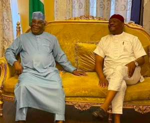 Nigerians React As Atiku, Wike Meet Over PDP Crisis