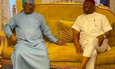 Nigerians React As Atiku, Wike Meet Over PDP Crisis