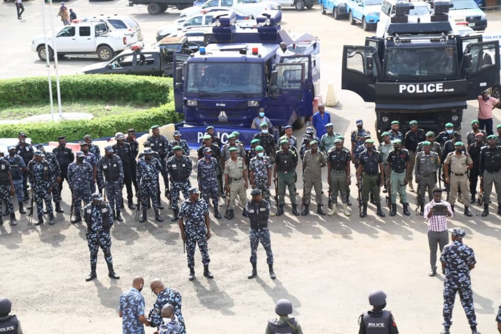 Yoruba Nation Rally: Security Operatives Takes Over Gani Fawehinmi Park in Lagos