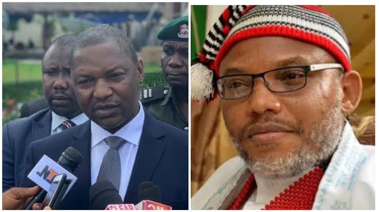 'You're A Clown' - IPOB Knocks Malami Over Comment On Nnmadi Kanu's Release