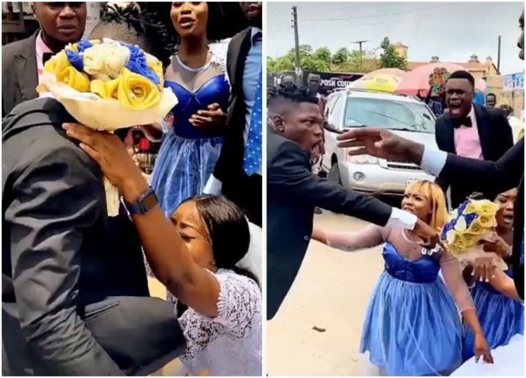 Nigerian groom calls off wedding after he caught bride cheating on him with his best man |Video